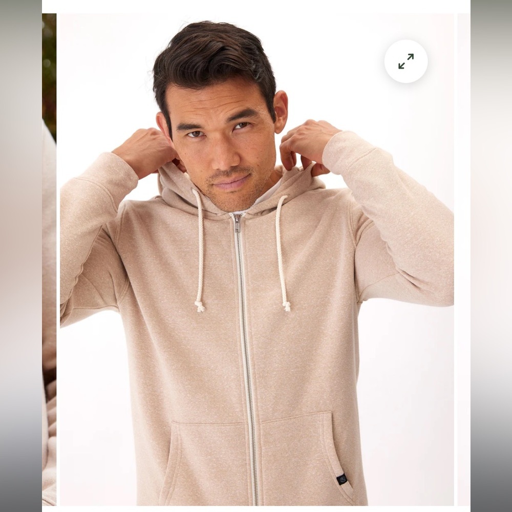 Threads 4 Thought TRIBLEND ZIP FLEECE